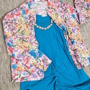 Floral Coat/Blazer